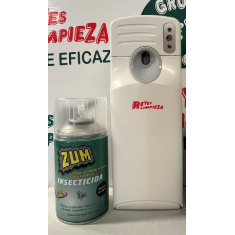 CARGA INSECTICIDA CON PIRETINAS NATURALES.